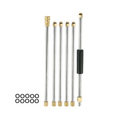 M14퀵 15mm 퀵 커플러 흡입호스 한손 커플러 연장 커넥터 클리닉 고압노즐 유니즈 전기동력분무기 UN-D800 UN-D1000 추가옵션, D-07 장대 6개/세트