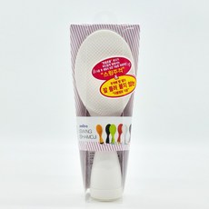 밥풀안붙는 스텐딩주걱 일본 엠보싱 밥주걱 화이트, 1개
