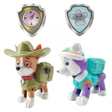 Paw Patrol 장난감 강아지 에베레스트 트래커 체이스 마샬 개 순찰 장난감 귀여운 만화 액션 그림 장난감 어린이 생일 선물, (365458:201336100)13:CHINA개