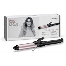 이태리 BaByliss C332E 프로 180 큰 철 컬 머리 사틴 터치 32 mm, 단일옵션, 단일옵션