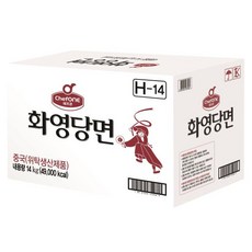 청정원 화영당면 14kg, 1개