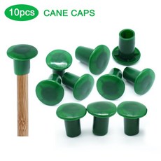 445733 / 정원 도구 10Pcs PVC 야외 대나무 지팡이 토퍼 프로텍터 하이킹 등산 장 대 팁 모자 산책 Alpenstock 커버, green