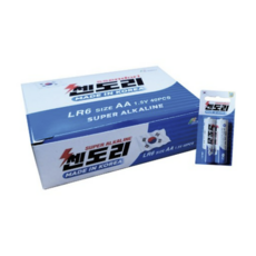 쎈도리 알칼라인 AA건전지 LR6, 2개입, 20개