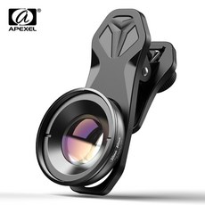 APEXEL HD 30 80mm 슈퍼 매크로 렌즈 광학 전화 카메라 lentes 아이폰에 대한 cpl 스타 필터 삼성 모든 스마트 폰|휴대전화 렌즈|, 1개, CHINA, macro with star