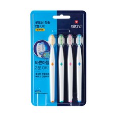 아모레퍼시픽 메디안 굿모닝 칫솔 4입, 1개, 4매