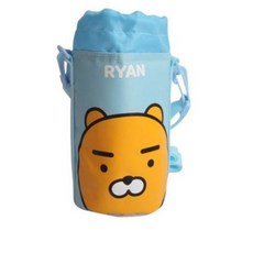 릴팡 카카오프렌즈 페이스 물통주머니, 라이언, 4개