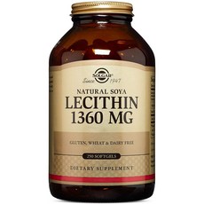 솔가 레시틴 1360mg 250정