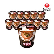 농심 누들핏 얼큰 우동맛 30.9g 12개