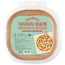 이지피지 무표백 에어프라이어 종이호일, 1개, 90개입, 23cm