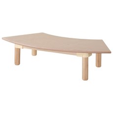 아이꿈터 자작합판곡선책상 유아 좌식 H29.3cm, 곡선책상/H29.3cm(800048)