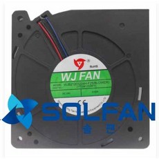 WJB21203224H-F25 DC24V FAN DC팬 120mm 사이즈 / WJ팬 / 120MM X 32MM 사이즈 / 2500RPM / MADE IN CHINA / 블로워팬, WJB21203224H -F25, 1개 - cpui5