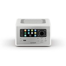 [독일] 728120 sonoro Relax Internet Radio with Bluetooth and USB (Alarm Clock FM/FM DAB Plus WiFi, Weiß, Version 2020