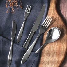 스텐식기 스테인리스 커트러리 수저세트 양식기세트 디저트포크 나이프 식기세트 집들이선물