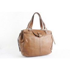 (Salvatore Ferragamo)살바토레페라가모 브라운 가죽 토트백 여성 핸드백