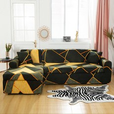 소파 커버 탄성 소파 슬립 커버 Chaise Longue 단면 코너 소파 커버 케이스 가구 1/2/3/4 Seater Housse Canapé, [02] 2-Seat 145-185cm 1PC, 색상 16, 1개