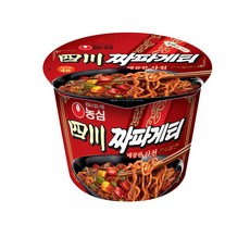 농심 사천짜파게티 큰사발, 4개