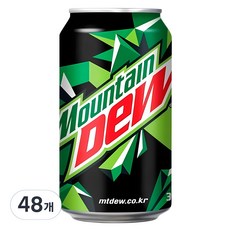 마운틴듀 롯데칠성음료, 355ml, 48개