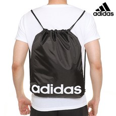 아디다스 짐쌕 체육관가방 운동복주머니 리니어 짐색 검흰, 1, 상세설명참조
