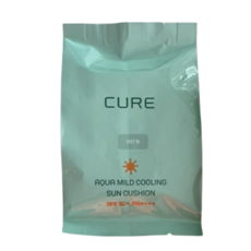 김정문알로에 마일드 선쿠션 SPF50+ PA++++ 리필용 쿨링 밀착력 무기자차, 25g, 1개