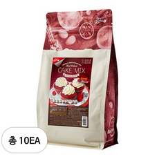 브레드가든 부드러운 레드벨벳 머핀믹스, 1kg, 10개
