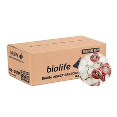  바이오라이프 대용량 곤충젤리 (1box/500개) 장수풍뎅이 사슴벌레 먹이 젤리 (유산균 젤리), 레드슈가젤리(1BOX/500P) 