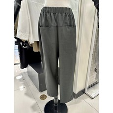 [씨엠큐브] 허리 밴드 과하지 않은 가을 배기바지 블랙 카키 편한 바지