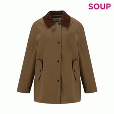 SOUP 텍스쳐 블록 카라 오픈 클로징 점퍼 SA9UJ92 12