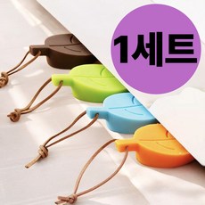 마이다움 4개 방문 도어 닫힘 고정 방지 스토퍼 문고정 받침대