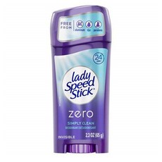 Lady Speed stick Zero Deodorant Stick 레이디 스피드 스틱 제로 데오드란트 심플클린 2팩, 1세트