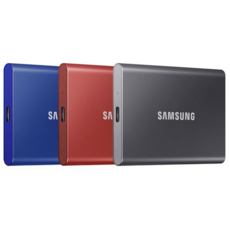 [삼성전자] 외장SSD Portable T7 공식인증 [USB3.2 Gen2] 2TB, 타이탄 그레이