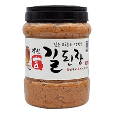 강진향심씨전통된장,원식품 길된장 재래된장, 2kg, 1개