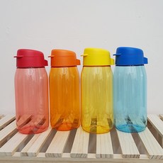 타파웨어 물병 물통 클리어 550ml 4P