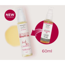Organic Skin Intimate Soothing Oil 60ml 스트레치 마크 및 흉터 치료용, 1개