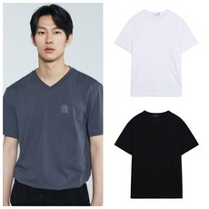 BUCKAROO 여름 50% 버커루 남성 쿨맥스 브이넥 반팔 티셔츠
