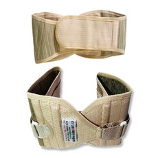 코리아닥터 원적외선 복사열 방사 허리보호대, 벨크로 벨트형, 3XL, 1개
