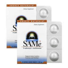 소스내추럴 SAMe 200mg 60정 2팩, 2개