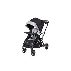 일본 육아 babytrend 시트 & 스탠드 스마트 라이드 문더스트 자립 가능 3가지 패턴으로 사용할 수 있는 2인승 유모차 6개월 보증 포함