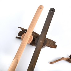 슈닥터 원목 자석 구두주걱 75cm, 브라운, 1개