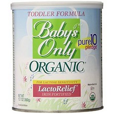 Babys Only Toddler Formula Lactose Relief Organic 12.7-Oun/8559741, 상세내용참조