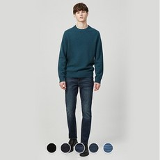 지오다노 119946 브러시드 펜슬핏 데님