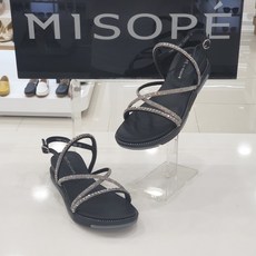 미소페 여성 캐주얼 비조장식 샌들(3CM)112224002MHB
