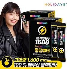 홀리데이즈 블랙마카1600 30포 2박스 2개월분, 99g, 2개