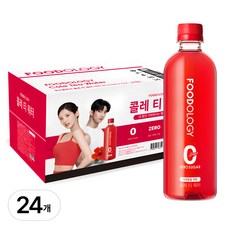 푸드올로지 콜레 티 워터 제로 슈가, 500ml, 24개