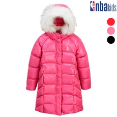NBA키즈 GSW 가볍고 간지나는 지그재그 GIRL 롱 다운(K194DW610P)