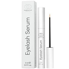 3erum1ab 속눈썹영양제 트리트먼트INTRO PRICE ORGANIC 속눈썹 성장 세럼 3ml 과학적으로 입증 된 긴 속눈썹 활성 성분으로 눈썹 및 속눈썹 성장을위한 속눈썹 세럼 독일산 엘레멘탈 케어 비건 화장품-38753, 1.3ml, 단일옵션