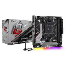 ASRock 퓨처 AMD 라이젠 프로세서 마더보드 B550 팬텀 게임용-ITX AX 지원 3세대 AM4