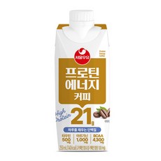 서울우유 프로틴 에너지 커피 250mlx18개, 18개, 250ml