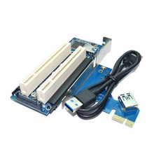 데스크탑 pci e 더블 pci 슬롯 확장 카드 usb 3.0 pci 어댑터 카드 pci 카드 추가 f21697|to pci|expansion card usb 3.0usb 3., 1개, 단일, 단일