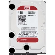 WD 4TB Red 5400rpm SATA III 3.5 내장 NAS HDD OEM, WD 4TB Red 5400rpm SATA III 3.