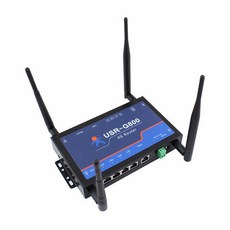 [해외] Q18044 usriot USR-G800-42 산업용 4g 무선 라우터 TD-LTE 및 FDD-LTE 네트워크 지원 웹 설정 wifi 기능, 상세내용표시